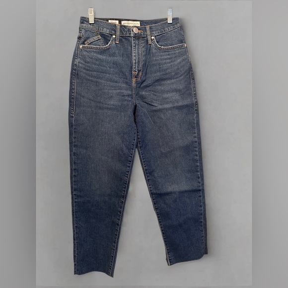 NWT Women's Shea High Rise Straight Ankle Jean Color Blue Size 6 - Picture 12 of 12